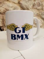 GT BMX logo cup mug SkyWay Raleigh Burner Mongoose GT Bikes Hutch Haro