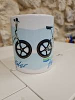 Haro Freestyler BMX logo cup mug SkyWay Raleigh Burner Mongoose GT Bikes Hutch