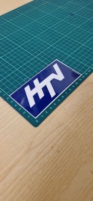 HTV Wales 70s 80s STICKER Decal for car, laptop, any surface Nostalgia