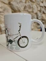 Hutch BMX Pro Racer cup mug SkyWay Raleigh Burner 1980s