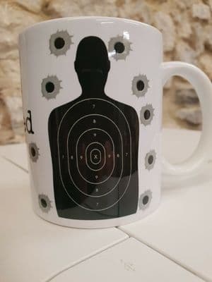 I've Missed You Target Practice Cup Mug funny sarcastic gift office family joke