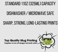 Ian Curtis Adored Madchester Cup Mug Joy Division Hacienda gift Love will tear