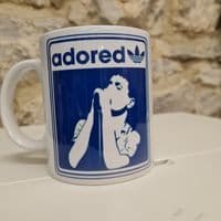 Ian Curtis Adored Madchester Cup Mug Joy Division Hacienda gift Love will tear