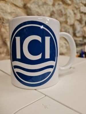ICI logo mug cup retro vintage nostalgia Imperial Chemical Industries