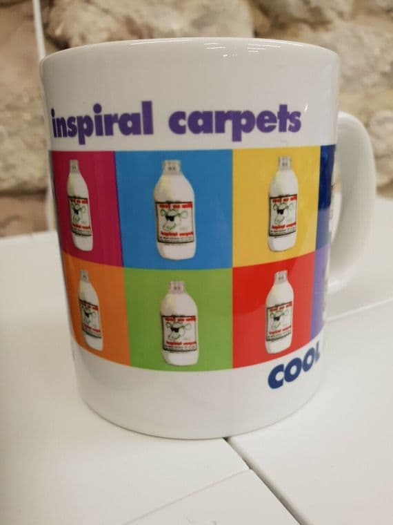 Inspiral Carpets Cup Mug Cool As Madchester Hacienda Factory Records Clint Boon