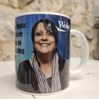 Inspirational Cup Mug Kathy Burke Woke tweet funny gift Entertainment legend