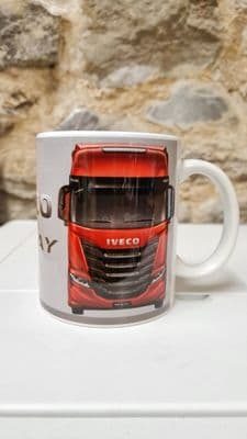 IVECO S-Way Truck Lorry Wagon Mug Cup transport haulage driver / enthusiast