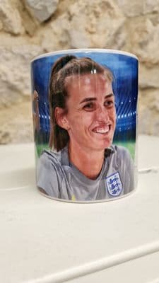 Jill Scott Cup Mug Legendary Footballer England Lionesses I'm a celebrity 2022