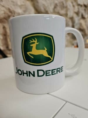 John Deere Tractor Cup Mug Farmer Agriculture Gift Present