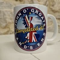 John O Groats to Lands End Lejog Challenge mug cup 