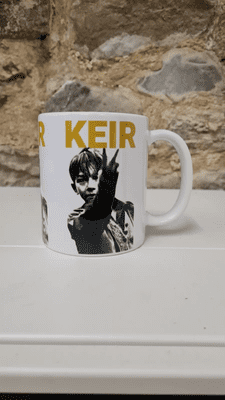 Keir Starmer F Off Labour Leader mug cup Kes Billy Casper Parody