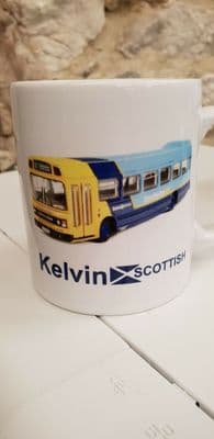 Kelvin Scottish Bus Group Cup Mug Leyland National Glasgow Scotland buses