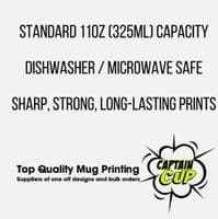 Kwik Save No Frills Birthday Gift Cup Mug funny daft Tesco Value 80s 90s