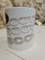 Land Rover Discovery logo mug cup retro vintage nostalgia disco truck