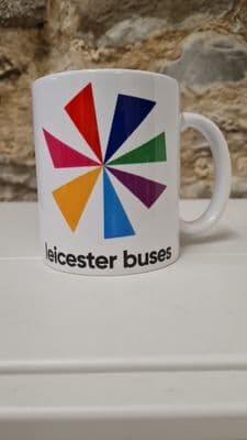 Leicester Bus mug cup UNOFFICIAL Transport Buses