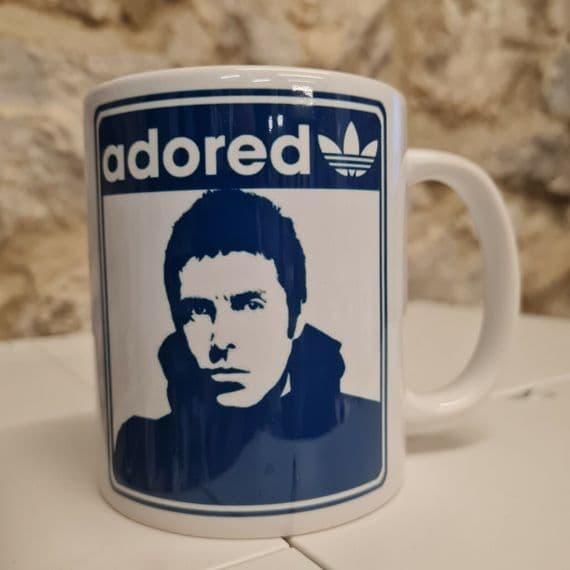 Liam Gallagher Adored Madchester Cup Mug Oasis Hacienda gift