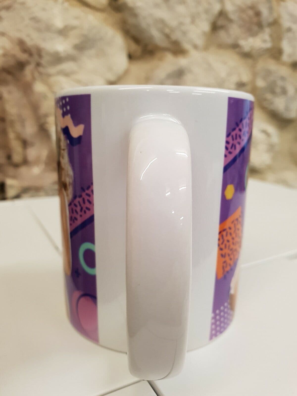 Linda Lusardi Page 3 Three Superstars Cup Mug Linda Lusardi 1980s