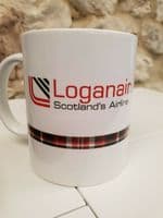 Loganair Scotland Logo Cup Mug perfect gift Aviation plane spotter enthusiast