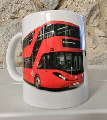 London Buses Enviro 400 City Bus Cup Mug New Routemaster Wright