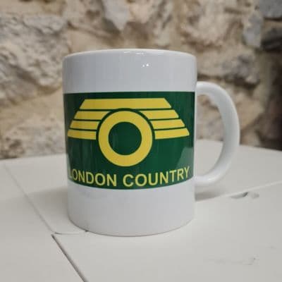 London Country Bus Cup Mug South East England 1970s NBC