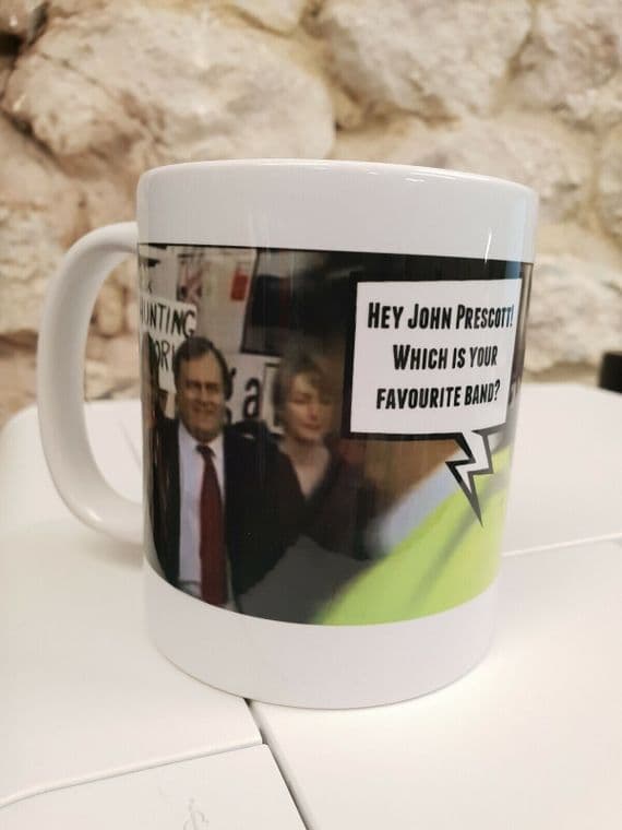 Lord John Prescott favourite band Cup Mug Labour Party funny gift