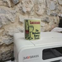 Lucozade Soft Drinks retro pop Mug Cup 1970s 70s nostalgic Quatro