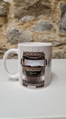MAN Wagon Truck Lorry Mug Cup transport haulage driver / enthusiast