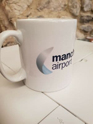 Manchester Airport Logo Cup Mug all airports available