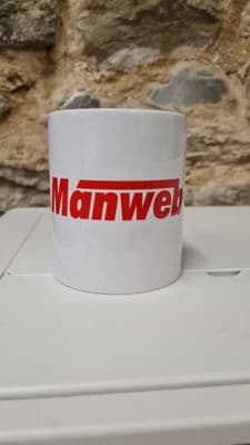 Manweb mug cup retro vintage nostalgia 1980s 1990s logo North West Electricity