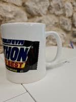 Marathon bar mug cup 80s 70s wrapper retro vintage Snickers brexit chocolate