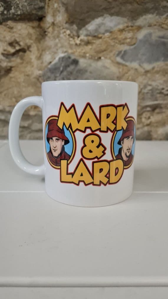 Mark And Lard Radio 1 Cup Mug UK Broadcast Legends Mark Radcliffe Marc ...