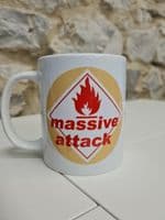 Massive Attack retro Cup Mug Bristol Mezzanine Unfinished Sympathy Maxi Jazz