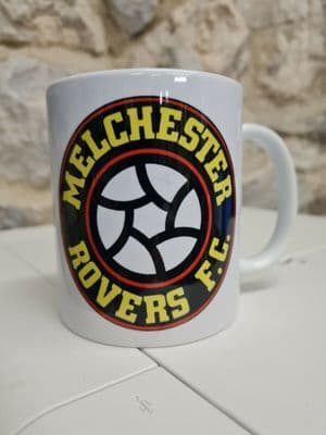 Melchester Rovers Football Club Cup Mug Roy Race of the Rovers ROTR