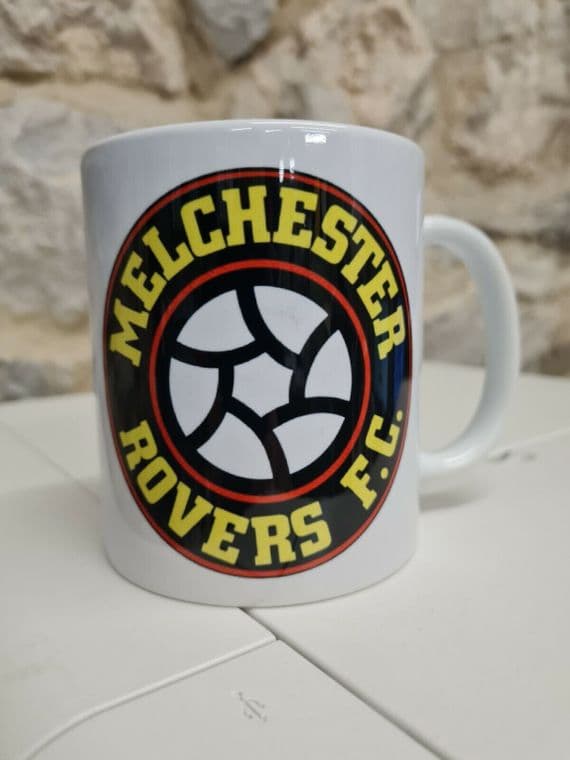 Melchester Rovers Football Club Cup Mug Roy Race of the Rovers ROTR