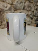 Memorex Blank Music Cassette Tape Mug Cup 1980s label can be personalised mix