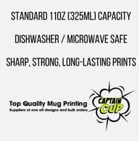 Mercedes Suez Refuse Truck Bin Lorry Cup Mug