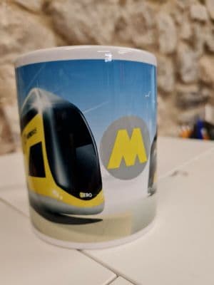 Mersey Travel Zero Bus Cup Mug Merseyside Transport Liverpool buses