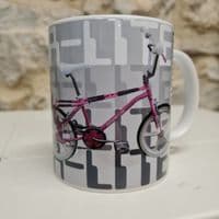 Meteor-Lite BMX 1980s era style Cup Mug Raleigh Burner old school