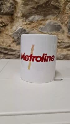 Metroline Bus Cup Mug 1990s London Buses Metro Line