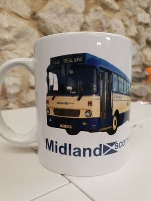 Midland Scottish Bus Group Cup Mug Alexander Y Type Leyland Leopard