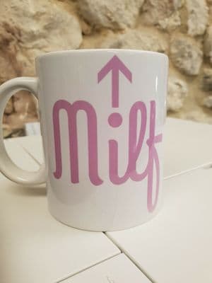 Milf Cup Mug funny mothers day gift mum inappropriate joke present birthday