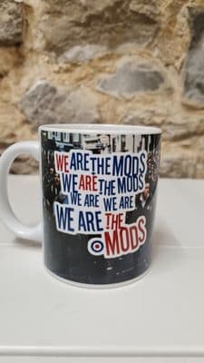 Mods We are the mods The Who cup mug Quadrophenia inspired perfect gift
