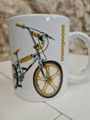 Mongoose Stranger Things BMX cup mug Sky Way Raleigh Burner Skyway TA