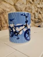Mongoose Supergoose Chrome BMX 1982 cup mug Sky Way Raleigh Burner Skyway TA