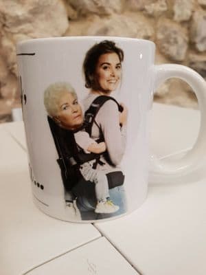 Mum you Deserve a Pat on the back Cup Mug Eastenders funny mothers day gift