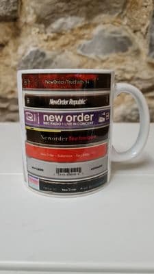 New Order Cassette Tape Collection mug cup Perfect gift souvenir