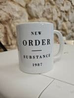 New Order Substance 1987 Cup Mug Factory Records