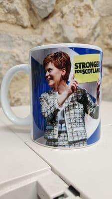 Nicola Sturgeon mug cup Scotland First Minister Scottish government SNP SMP