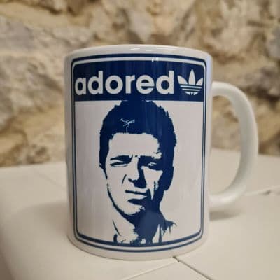Noel Gallagher Adored Madchester Cup Mug Oasis High Flying Birds Hacienda gift