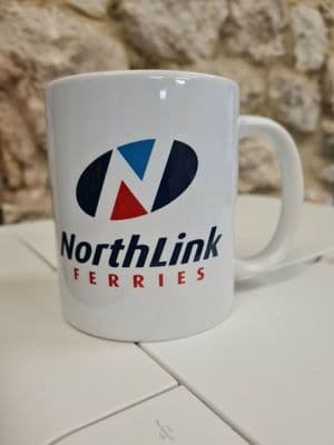 Northlink Ferries old logo mug cup ferry